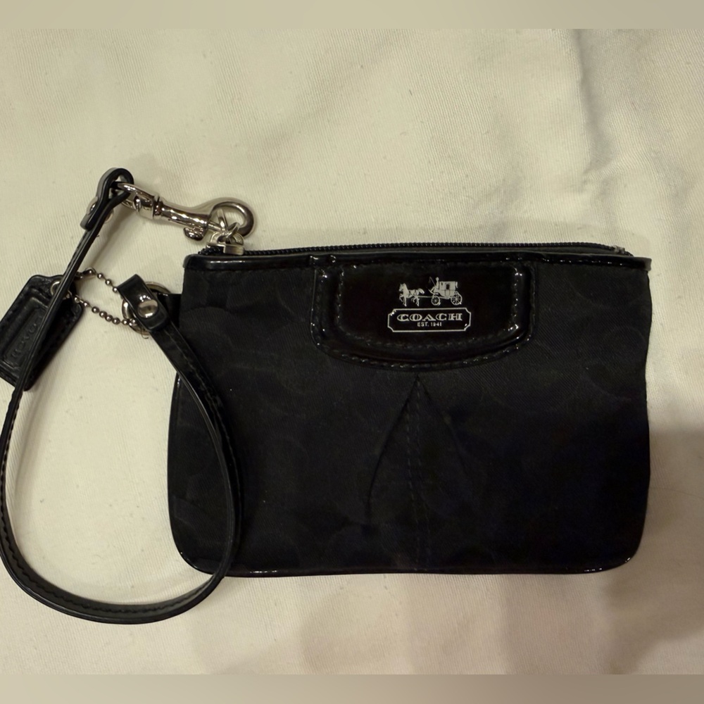 Coach Black Wristlet for Men